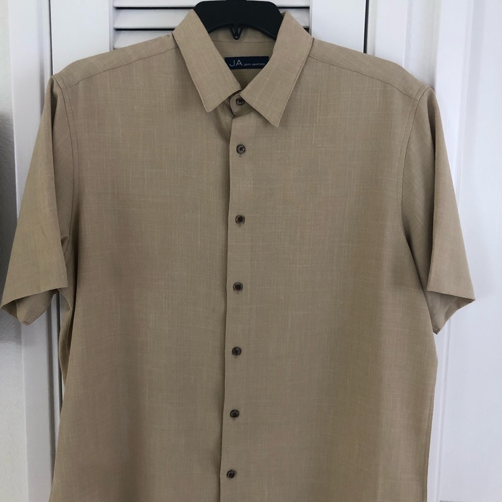 John Ashford Men’s Polo Dress Shirt
